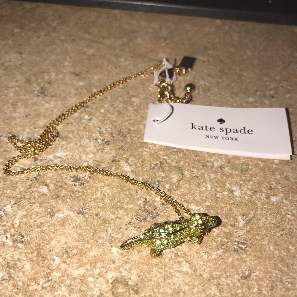 Kate spade alligator 🐊 necklace